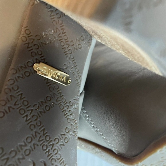 Vionic Serena Leather Ankle Taupe Booties Leather Women's Size 6 - Picture 11 of 11